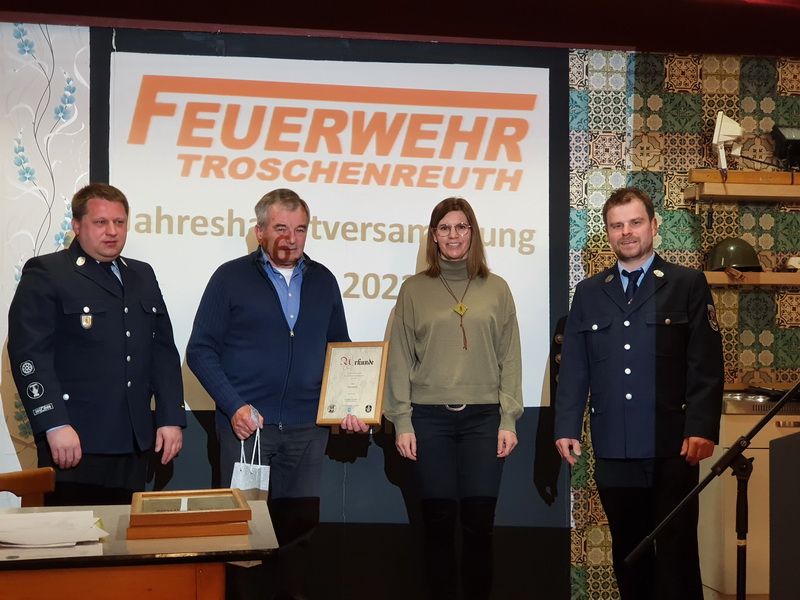 Ehrung der verdienten Mitglieder